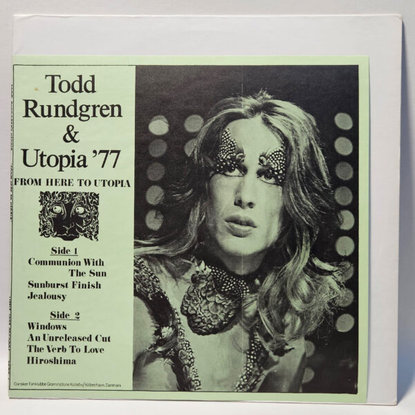 Todd Rundgren & Utopia '77 – From Here To Utopia - 1977 Classic Rock