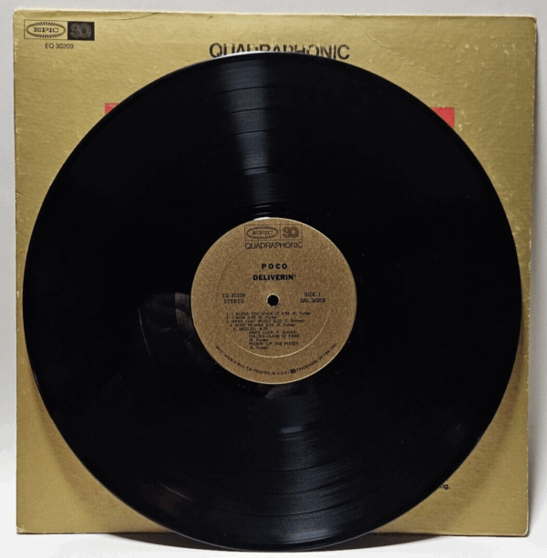 Poco - Deliverin' - Quad EX/EX Epic EQ 30209 NICE - Ultrasonic Cleaned - Image 3