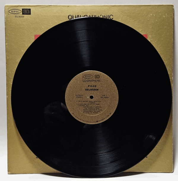 Poco - Deliverin' - Quad EX/EX Epic EQ 30209 NICE - Ultrasonic Cleaned - Image 4