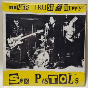Sex Pistols - Never Trust A Hippy - NOS Sealed Punk from the UK