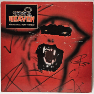 Heaven - Where Angels Fear To Tread LP - Metal - Ultrasonic Cleaned