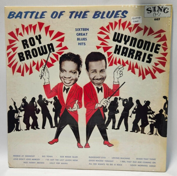 Battle Of The Blues 1959 RI - Roy Brown Wynonie Harris NOS SEALED