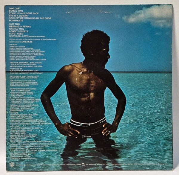Jimmy Cliff - Give Thankx - 1978 WB BSK3240 EX - Ultrasonic Cleaned - Image 2
