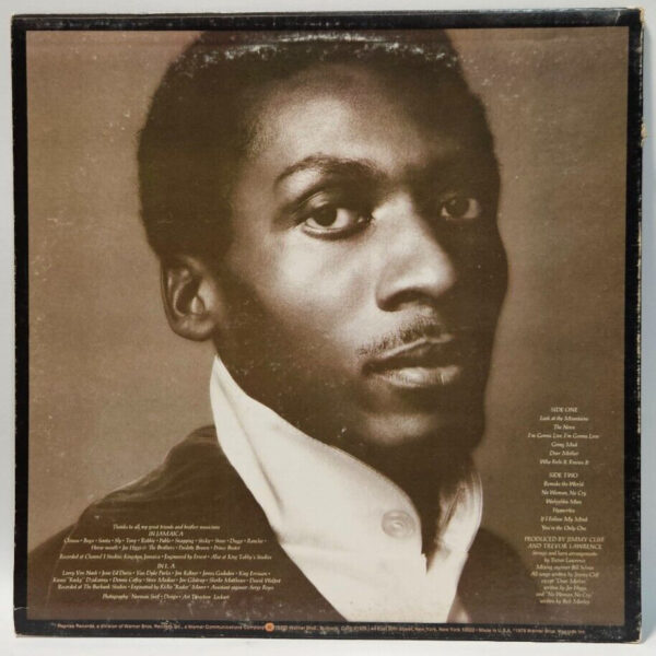 Jimmy Cliff - Follow My Mind - Reprise MS2218 1975 - Ultrasonic Cleaned - Image 2
