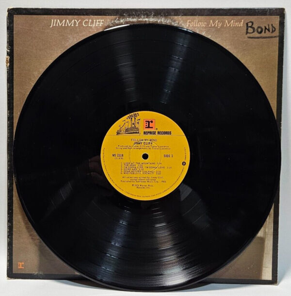 Jimmy Cliff - Follow My Mind - Reprise MS2218 1975 - Ultrasonic Cleaned - Image 3