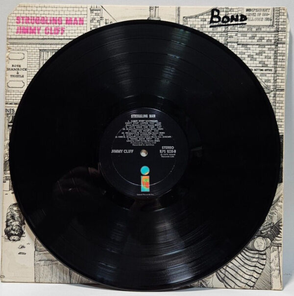 Jimmy Cliff - Struggling Man - Island ILPS9235 1974 1st Prs - Ultrasonic Cleaned - Image 4