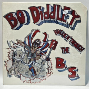 Bo Diddley - Breakin' Through the B.S. - Triple X Records 1989 NOS SEALED CUTOUT