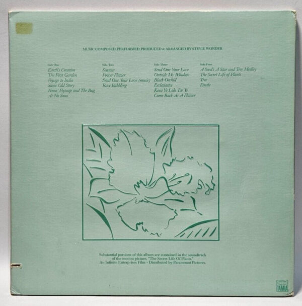 Stevie Wonder - The Secret Life of Plants - Tamla T13-371C2 Ultrasonic Cleaned - Image 2