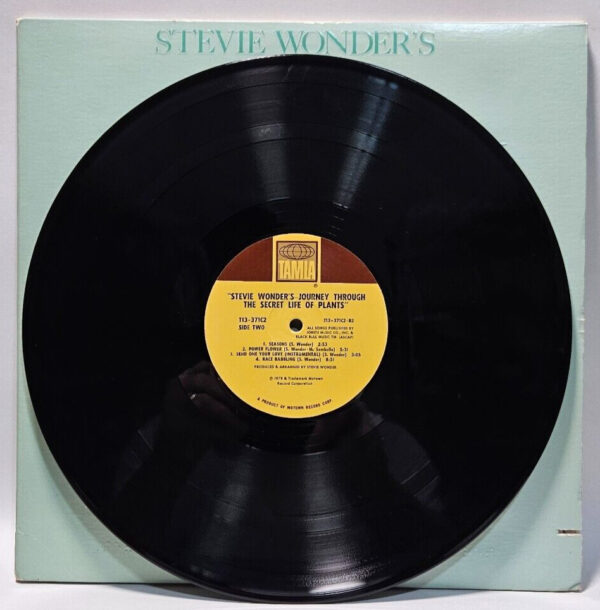 Stevie Wonder - The Secret Life of Plants - Tamla T13-371C2 Ultrasonic Cleaned - Image 3