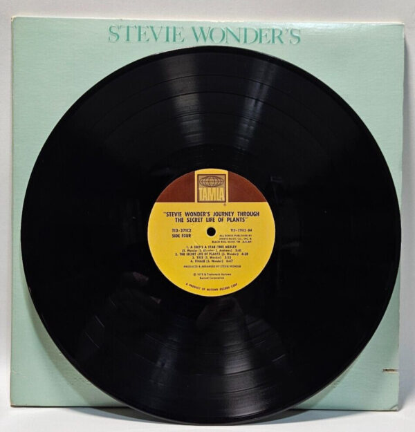 Stevie Wonder - The Secret Life of Plants - Tamla T13-371C2 Ultrasonic Cleaned - Image 6