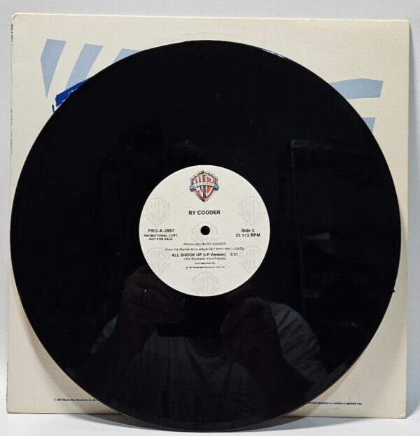 Ry Cooder - All Shook Up WB Pro-A-2867 EX - Ultrasonic Cleaned - Image 4