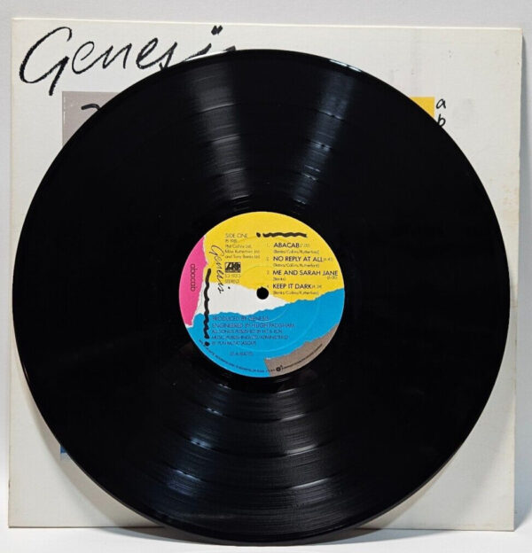 Genesis - ABACAB GYPB Emboss 1st Ed EX 1981 - Ultrasonic Cleaned - Image 4