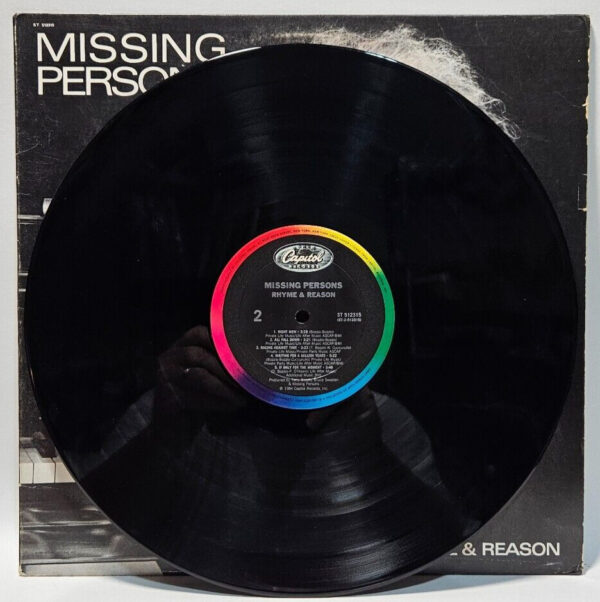 Missing Persons - Rhyme & Reason Capital ST 512315 EX NICE - Ultrasonic Cleaned - Image 3