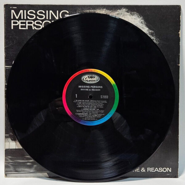 Missing Persons - Rhyme & Reason Capital ST 512315 EX NICE - Ultrasonic Cleaned - Image 4