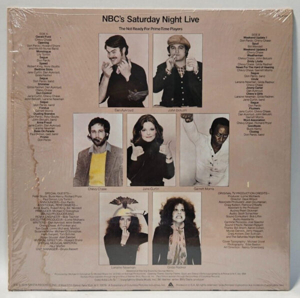 NBC's Saturday Night Live - 1976 Arista AL 4107 - Ultrasonic Cleaned - Image 2