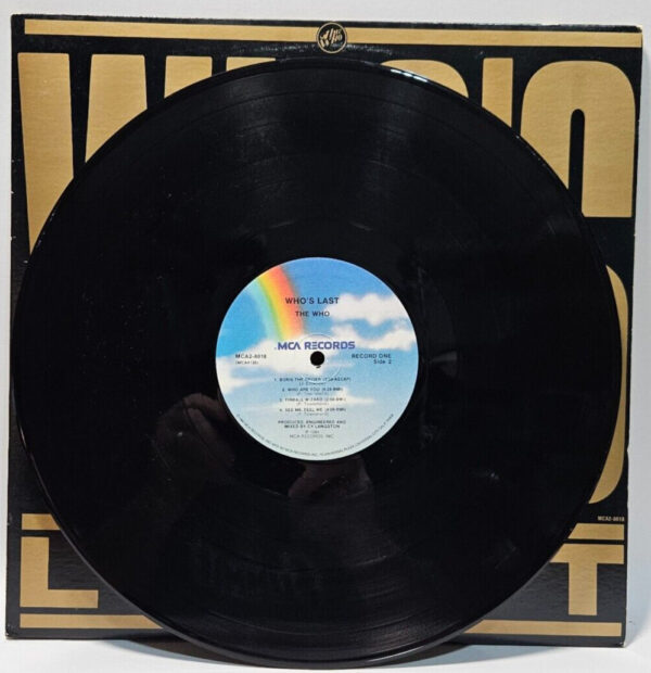 The Who - Who's Last - MCA MCA2-8018 EX 2 LPs - Ultrasonic Cleaned - Image 5