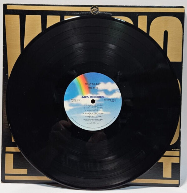 The Who - Who's Last - MCA MCA2-8018 EX 2 LPs - Ultrasonic Cleaned - Image 6
