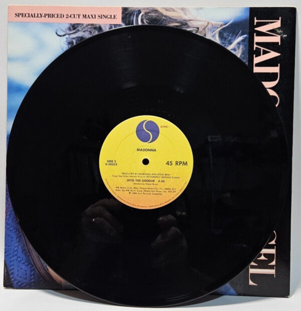 Madonna Angel Special Priced 2 Cut Maxi Single 1983 LP EX Ultrasonic Clean Vinyl - Image 3