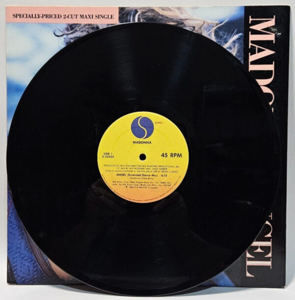 Madonna Angel Special Priced 2 Cut Maxi Single 1983 LP EX Ultrasonic Clean Vinyl - Image 4