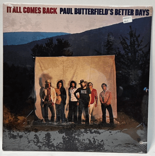 Paul Butterfield's Better Days â It All Comes Back - Rhino RNLP70878 -NOS SEALED