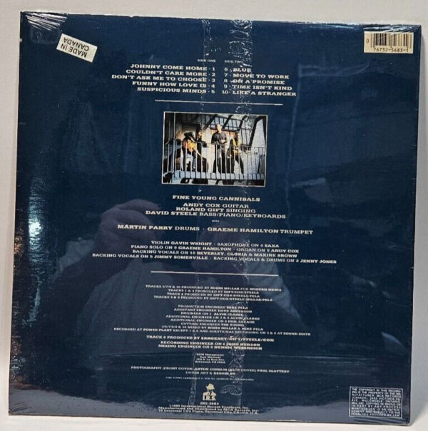 Fine Young Cannibals - I.R.S. IRS-5683 - Canada pressing 1985 - NOS SEALED - Image 2