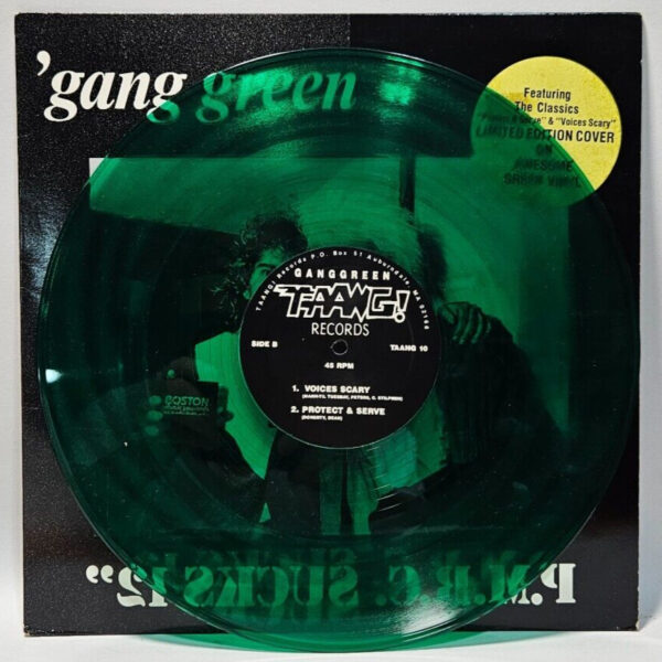 Gang Green - P.M.R.C. Sucks 12" - Taang! TAANG 10 - NICE EX - Ultrasonic Cleaned - Image 3