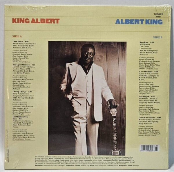 Albert King - King Albert - TOMATO 2696201 Germany 1989 Blues Funk NOS SEALED! - Image 2
