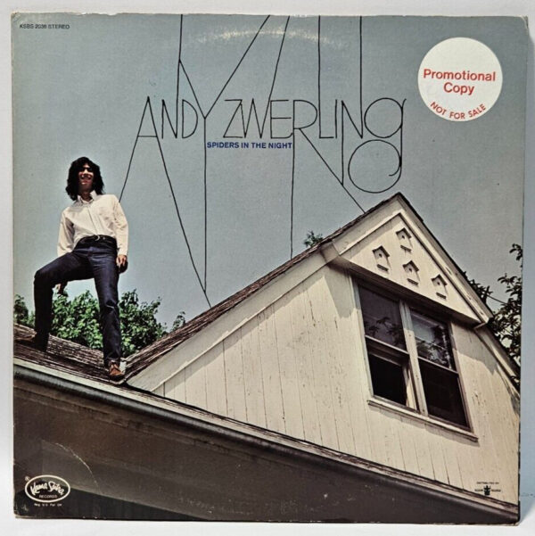 Andy Zwerling - Spiders In The Night - PROMO KSBS 2036 EX - Ultrasonic Cleaned