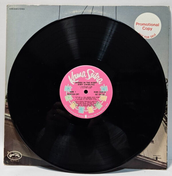 Andy Zwerling - Spiders In The Night - PROMO KSBS 2036 EX - Ultrasonic Cleaned - Image 4