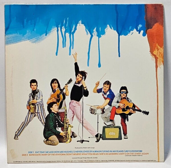The Boomtown Rats ââ A Tonic For The Troops JC 35750 - NM - Ultrasonic Cleaned - Image 2