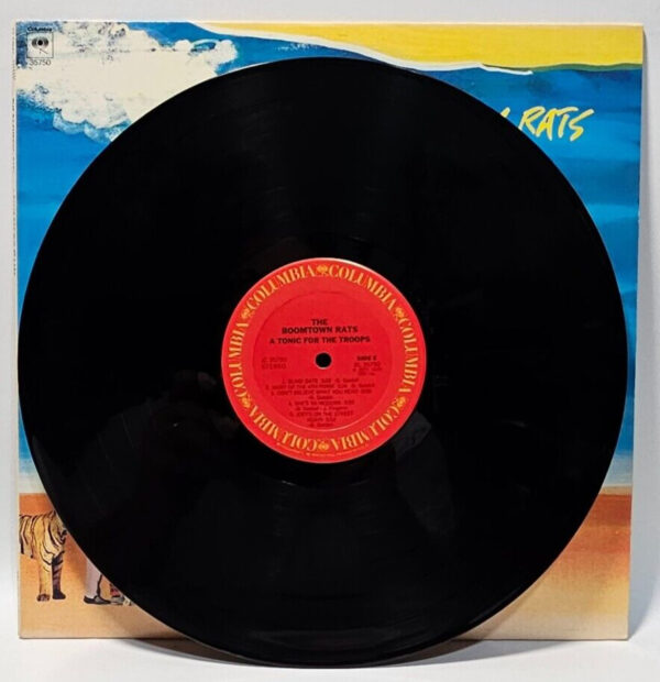 The Boomtown Rats ââ A Tonic For The Troops JC 35750 - NM - Ultrasonic Cleaned - Image 3