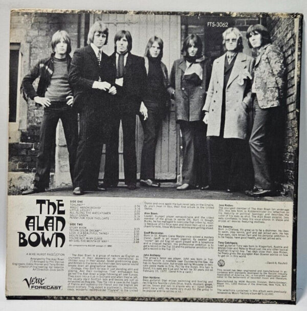 The Alan Bown - Verve Forecast FTS-3062 1968 PROMO PSYCH EX - Ultrasonic Cleaned - Image 2