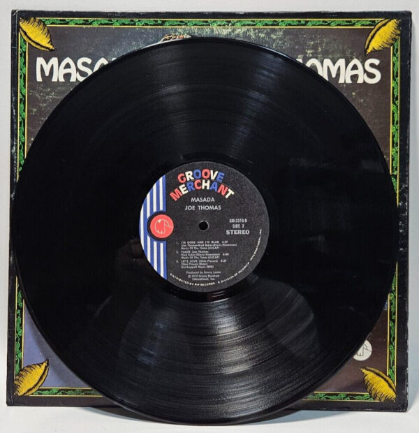 Joe Thomas - Masada - Groove GM-3310 1975 EX - Ultrasonic Cleaned - Image 3