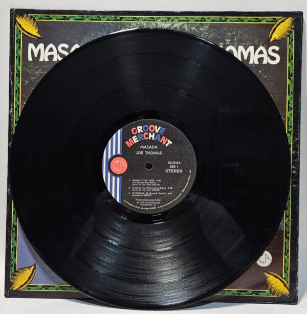 Joe Thomas - Masada - Groove GM-3310 1975 EX - Ultrasonic Cleaned - Image 4