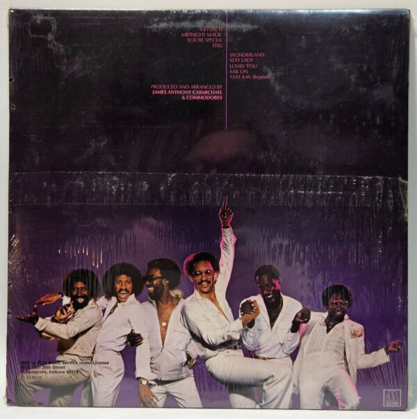 Commodores - Midnight Magic - Motown M8-926 M1 SAIL ON - FUNK NOS SEALED - Image 2