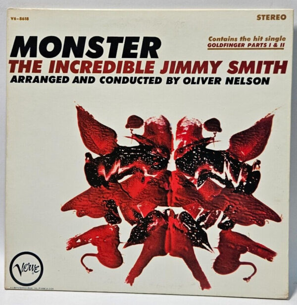 The Incredible Jimmy Smith - Monster - MGM Press V6-8618 NM  - Ultrasonic Clean
