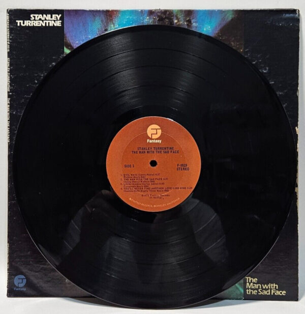 Stanley Turrentine - The Man With The Sad Face - F-9519 RE EX - Ultrasonic Clnd - Image 3