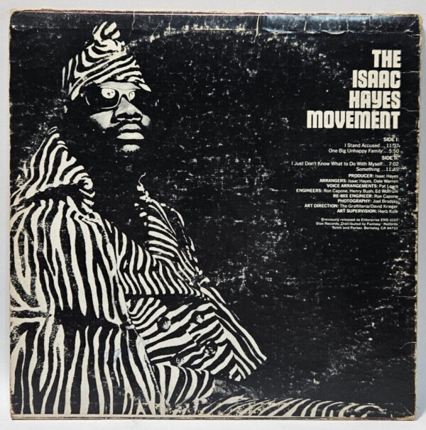 Isaac Hayes - The Isaac Hayes Movement - STX 4129 1970 ORIG Ultrasonic Clean - Image 2