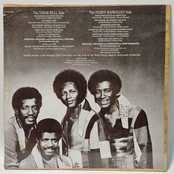 Little Anthony & The Imperials - On A New Street - AV-11012-598 SOUL NOS SEALED - Image 2