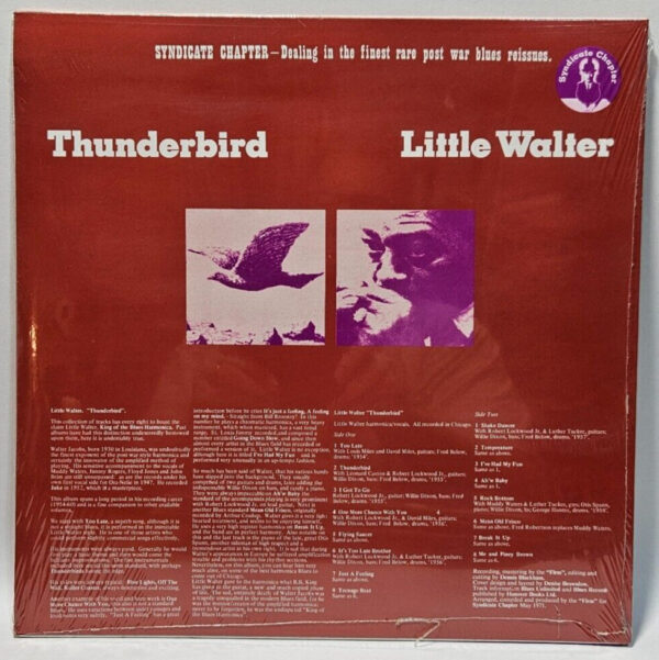 Little Walter - Thunderbird -  Syndicate Chapter ââ S.C.004 1971 UK NOS SEALED - Image 2