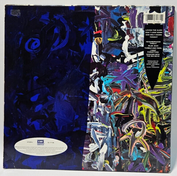 David Bowie - Tonight - EMI SJ-17138 Jacksonville 1984 EX - Ultrasonic Cleaned - Image 2