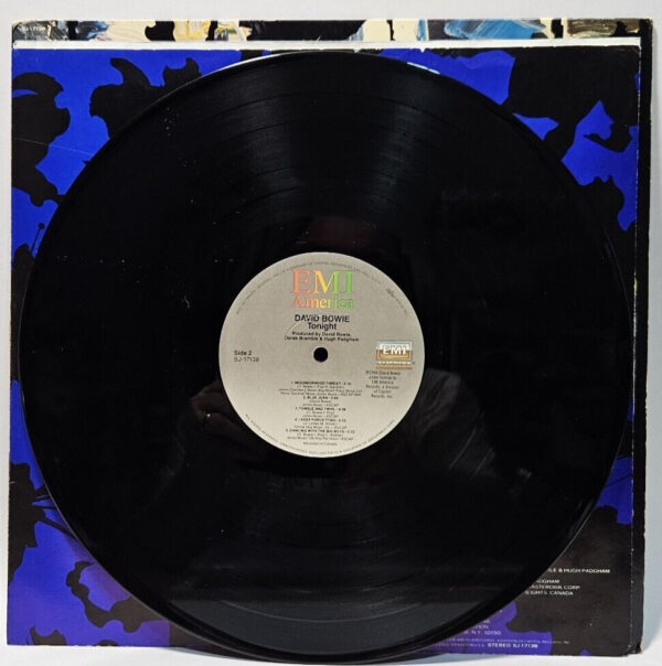 David Bowie - Tonight - EMI SJ-17138 Jacksonville 1984 EX - Ultrasonic Cleaned - Image 3