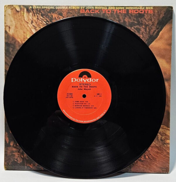 John Mayall - Back To The Roots Polydor â25-3002 HOLLYWOOD EX - Ultrasonic Clnd - Image 3