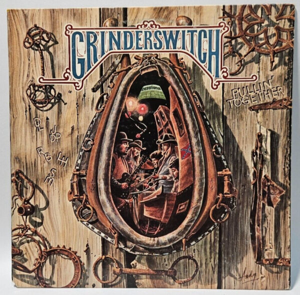 Grinderswitch - Pullin' Together - CP 0173 LA PRESS 1976 NM - Ultrasonic Cleaned