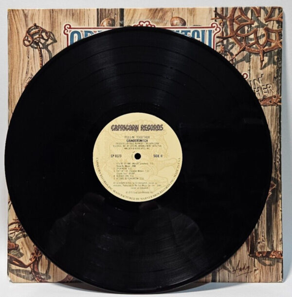 Grinderswitch - Pullin' Together - CP 0173 LA PRESS 1976 NM - Ultrasonic Cleaned - Image 3
