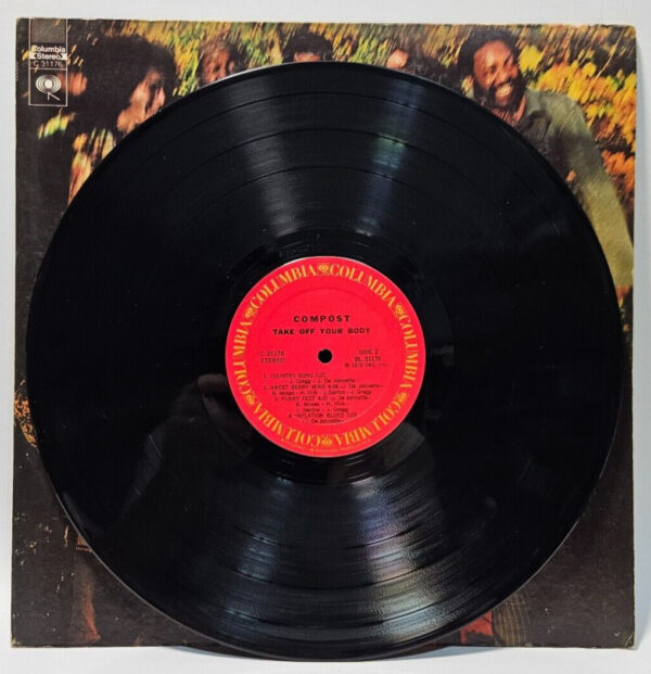 Compost - Take Off Your Body - Columbia C 31176 Promo? EX - Ultrasonic Cleaned - Image 3