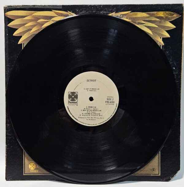 Detroit With Mitch Ryder â Detroit - Paramount SPFL 277 EX - Ultrasonic Cleaned - Image 3