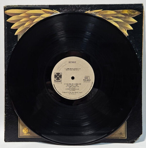Detroit With Mitch Ryder â Detroit - Paramount SPFL 277 EX - Ultrasonic Cleaned - Image 4