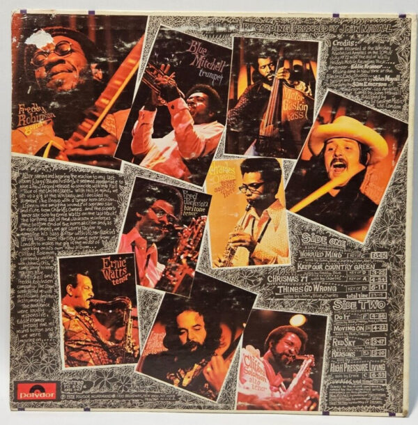 John Mayall - Moving On - Polydor PD 5036 Monarch 1972 - EX - Ultrasonic Cleaned - Image 2