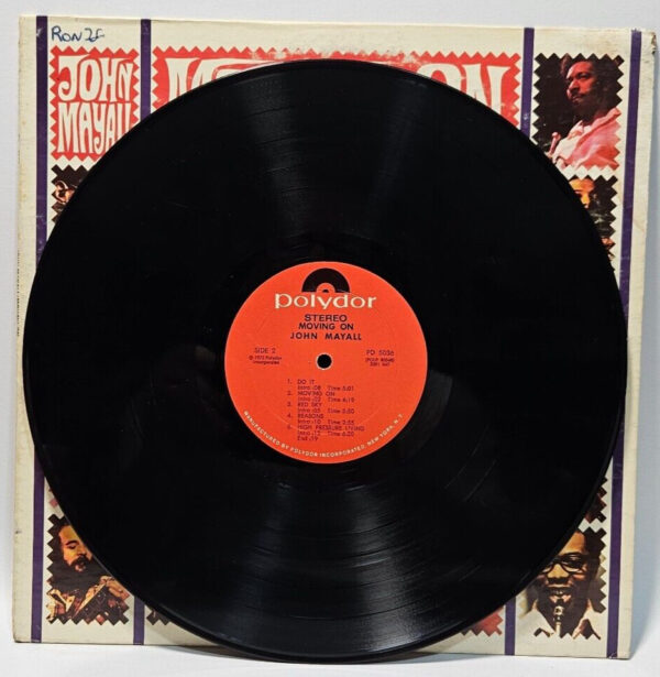John Mayall - Moving On - Polydor PD 5036 Monarch 1972 - EX - Ultrasonic Cleaned - Image 3